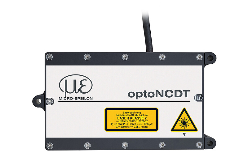 Přesný laserový snímač pro měření vzdáleností až do 750 mm