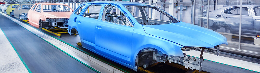 Automatic setup of car body colors